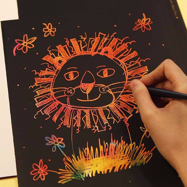 Scratch Coloring Kids - Blank Paper_Art, Fun :)_LAGO - Up-Next