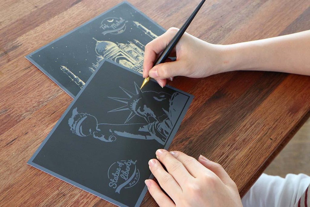 Scratch Postcard - Ver. 1_Art, Fun :)_LAGO - Up-Next