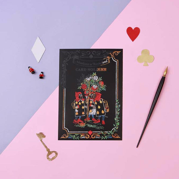 Scratch Postcard - Card Soldier_Art, Fun :)_LAGO - Up-Next