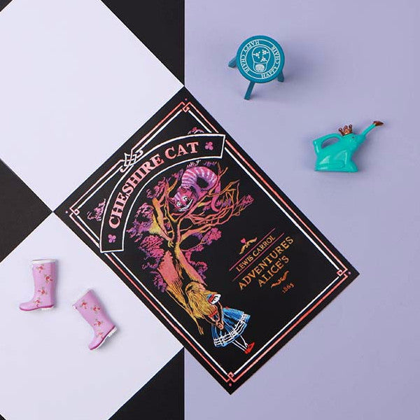 Scratch Postcard - Cheshire Cat_Art, Fun :)_LAGO - Up-Next