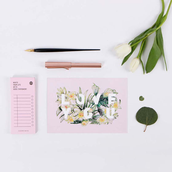 Scratch Postcard Message - Love you_Art, Fun :)_LAGO - Up-Next