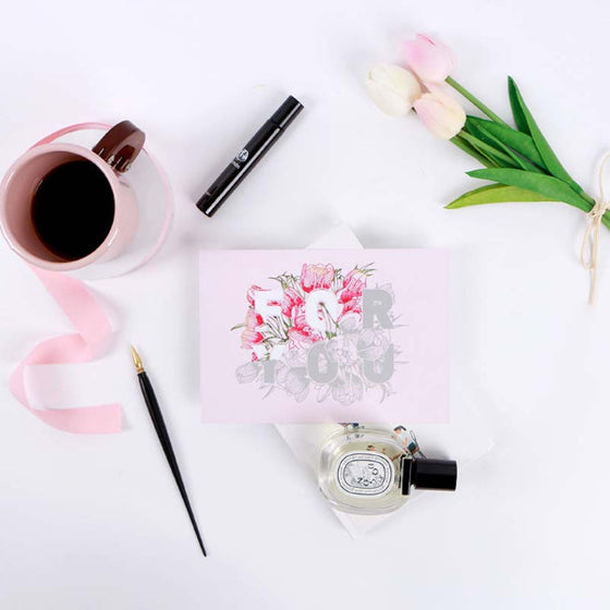 Scratch Postcard Message - For you_Art, Fun :)_LAGO - Up-Next