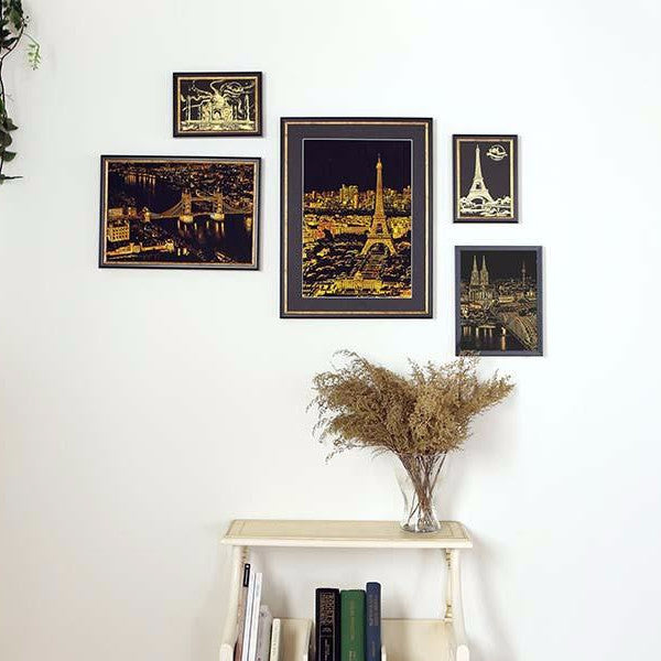 Lago Frame Middle Scratch Coloring Size | up-next.com.hk