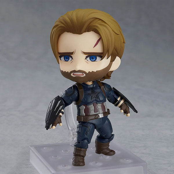 923-DX Nendoroid Marvel Avengers Infinity War Captain America Figure interchangeable face expression