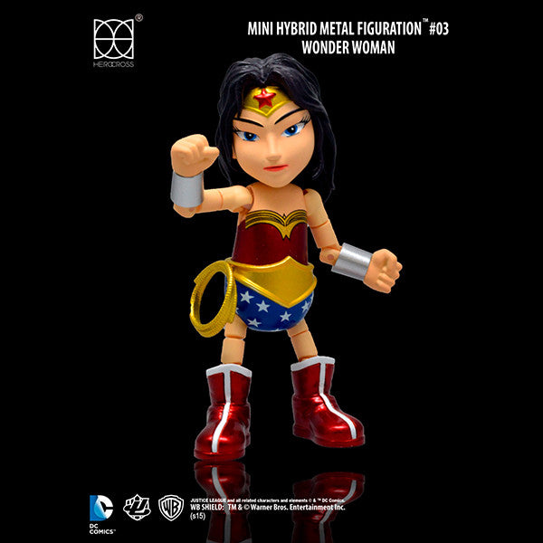Mini HMF#03 Wonder Woman_Mini Figure_Herocross - Up-Next