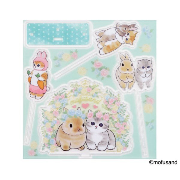 mofusand 2WAY Pikkuriru Stand (Samenyan / Usanyan / Hachinyan / Nyanko Sweets)