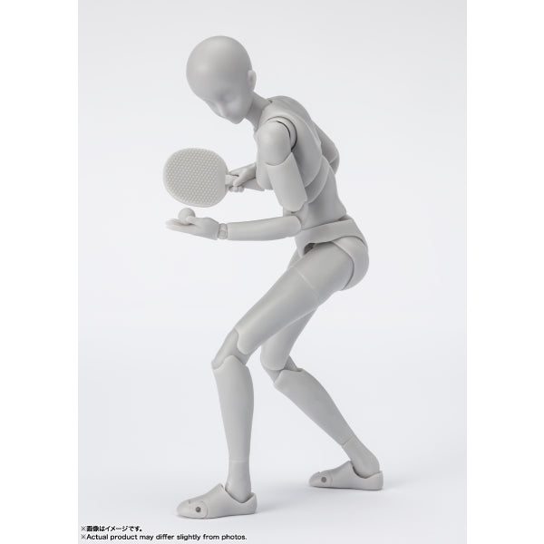 S.H.Figuarts Body-chan -Sports- Edition DX SET (Gray Color Ver.) 素體