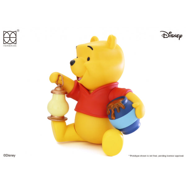 Herocross Disney HVS#026 12" Vinyl Winnie the Pooh with Lantern 小熊維尼