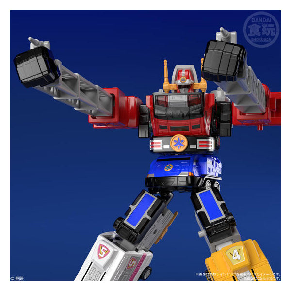 Super mini plastic emergency united Victory Robo (Set of 5)