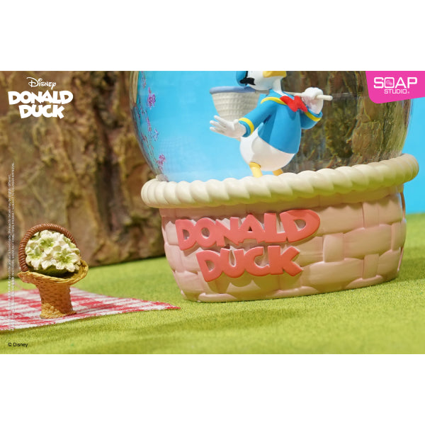 Disney Donald Duck Romantic Sakura Snow Globe 迪士尼 唐老鴨