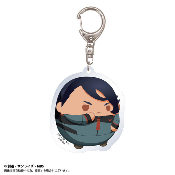 Mobile Suit Gundam: The Witch from Mercury Fuwakororin Acrylic Key Ring (Set of 8) 機動戰士 高達 水星的魔女 鎖匙扣 掛飾 吊飾