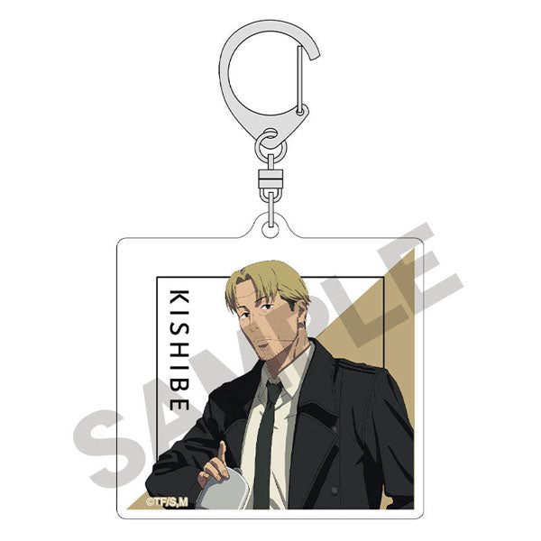 Chainsaw Man Trading Acrylic Keychain (set of 8) 鏈鋸人 電鋸人 淀治 電次 帕瓦 早川秋 瑪奇瑪 真紀真 姫野 小紅 岸邊 鎖匙扣 掛飾 吊飾