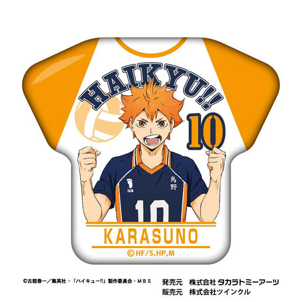 Haikyuu!! CollegeTaste T-shirt Tin Badge (9 variants) 排球少年 襟章