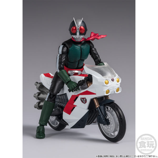 SHODO XX SHIN MASKED RIDER No.2 & THE CYCLONE SET W/O GUM 幪面超人 Kamen Rider