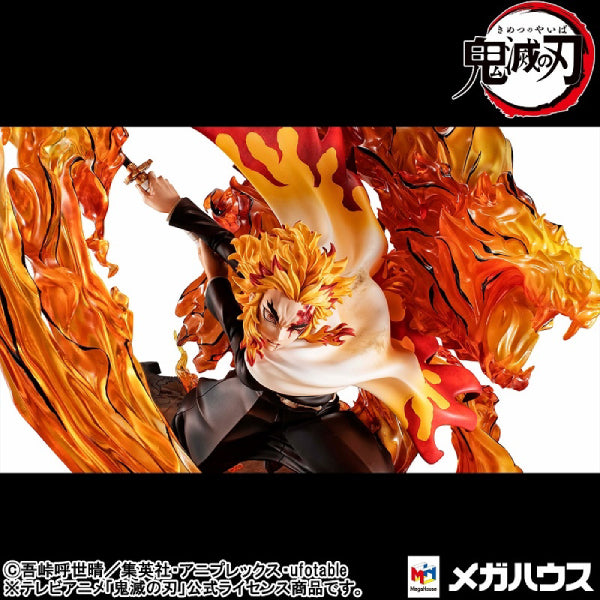 Precious G.E.M.Series Demon slayer：Kimetsu no Yaiba Kyojuro Rengoku Flame Breathing Fifth Form：Flame Tiger 鬼滅之刃 炎柱 煉獄杏壽郎 炎之呼吸 炎虎