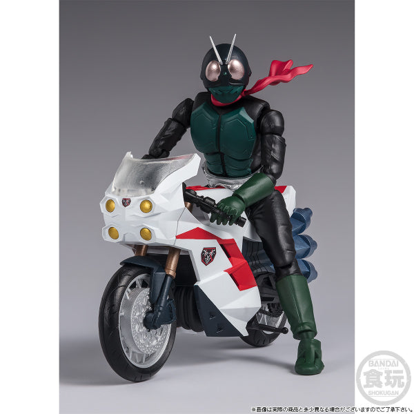 SHODO XX SHIN MASKED RIDER No.1 & THE CYCLONE SET W/O GUM 幪面超人 Kamen Rider