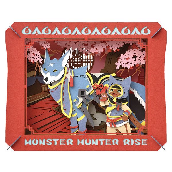 PT-238 PAPER THEATER Monster Hunter Rise - Palicoes & Palamutes