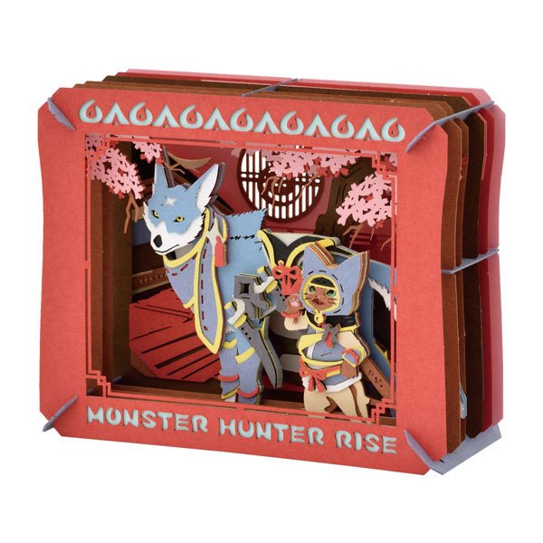 PT-238 PAPER THEATER Monster Hunter Rise - Palicoes & Palamutes
