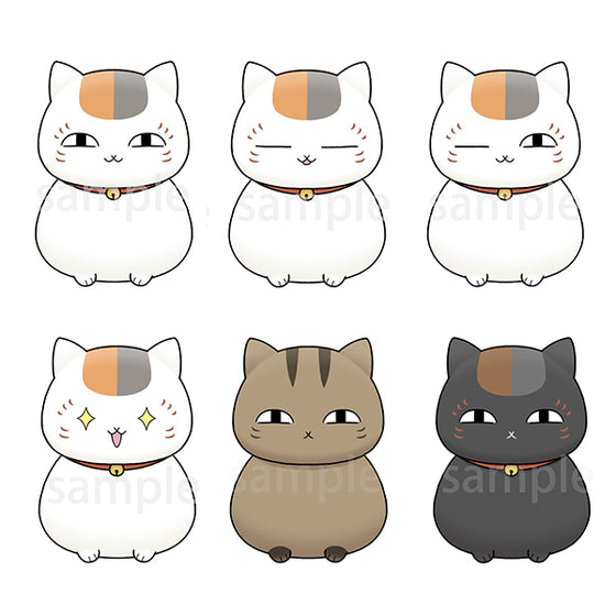 CHOKORIN MASCOT - Natsume's Book of friends (Set of 6)