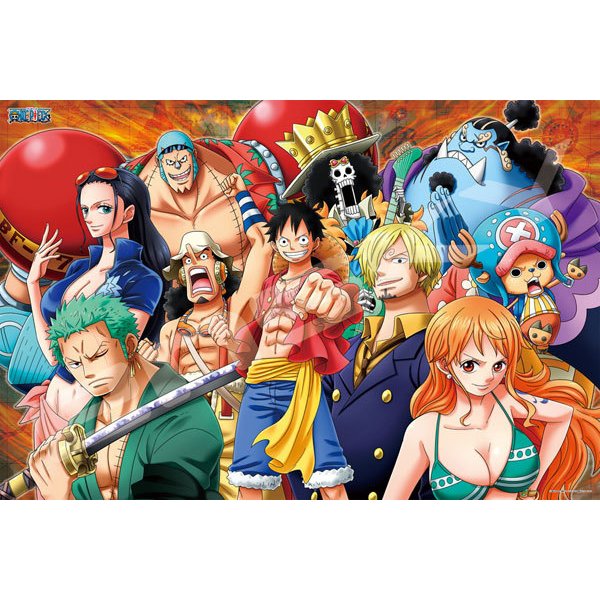 One Piece Jigsaw Puzzle 1000 Piece (Pirate "Straw Hat Pirates") 1000-587
