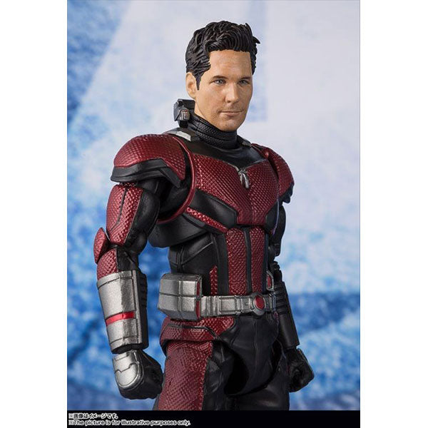 Antman Avengers S.H.Figuarts Marvel Endgame Action Figure Bandai unmasked head