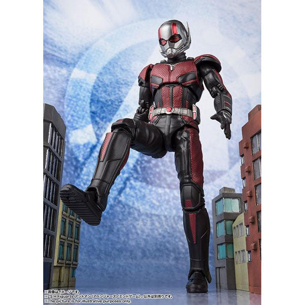 Antman Avengers S.H.Figuarts Marvel Endgame Action Figure Bandai unmasked head emerge Big Stepping