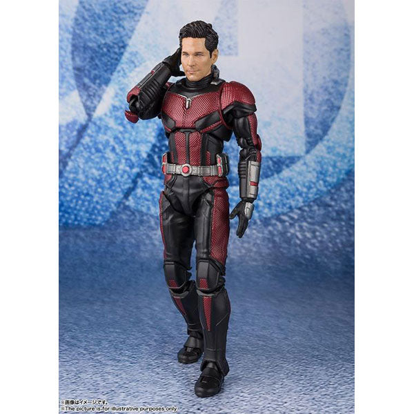 Antman Avengers S.H.Figuarts Marvel Endgame Action Figure Bandai unmasked head listen
