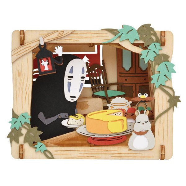 PT-W17 PAPER THEATER Ghibli Spirited Away WOOD STYLE - take a break