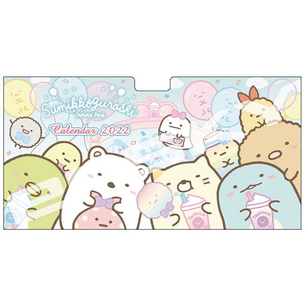 2022 Desktop Calendar - Sumikko Gurashi CL-092