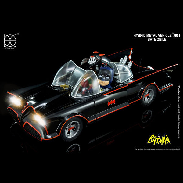 HMV#001 Batmoblie w/ Batman 1966_Mini Figure_Herocross - Up-Next
