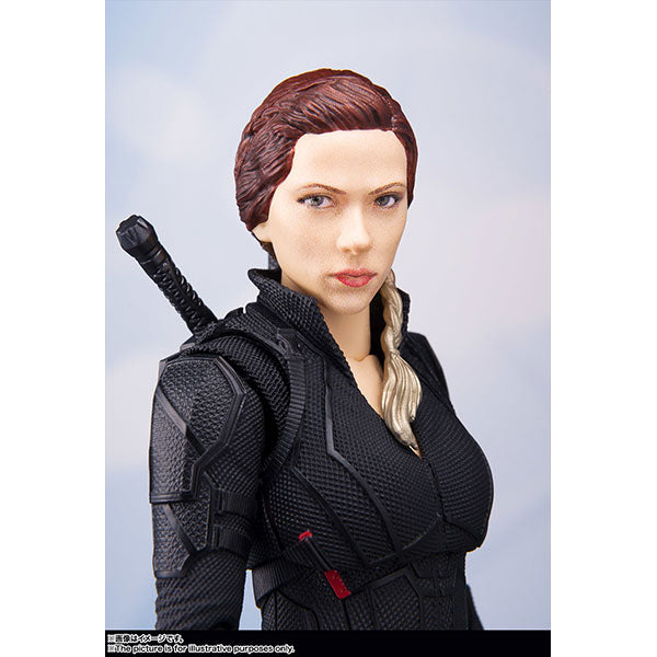 Black Widow Batons Avengers S.H.Figuarts Endgame Action Figure Collectible Side