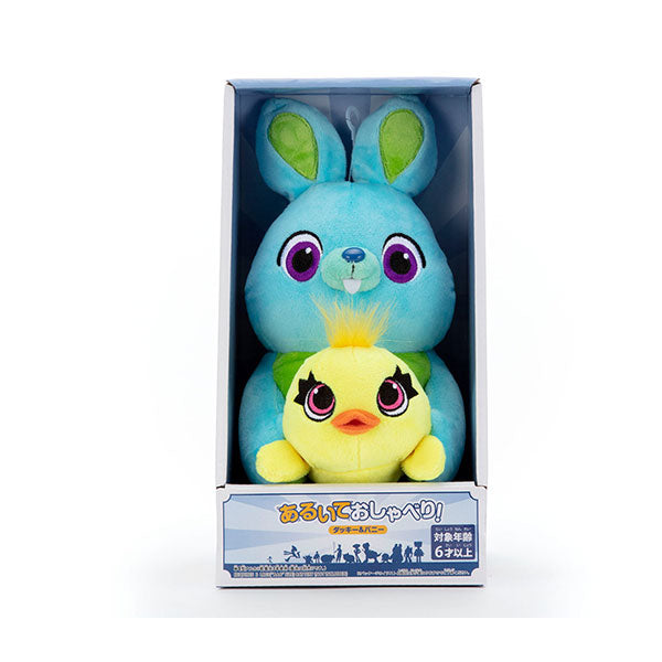 Bunny Ducky ToyStory 4 Disney Pixar Walking Soft Toy Stuffed Plush Doll Collectibles Excluded Battery Package