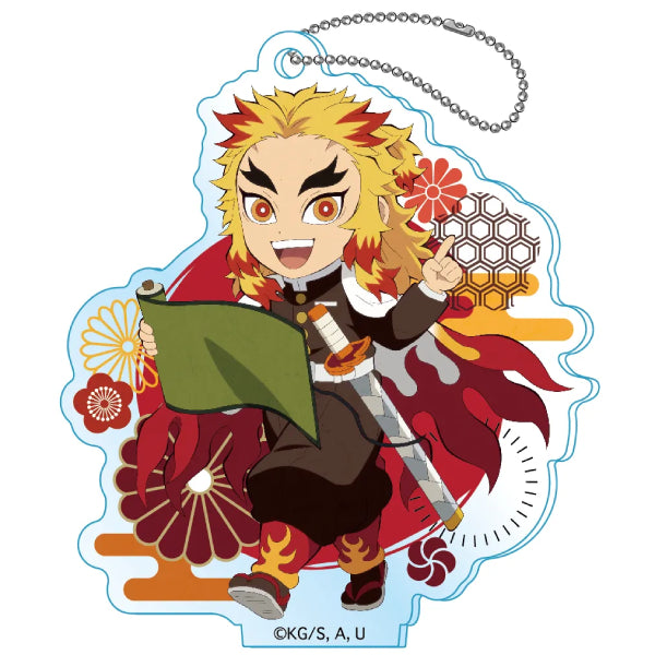 Demon Slayer Street Walking Series Acrylic Key Chain vol.1 (set of 7)