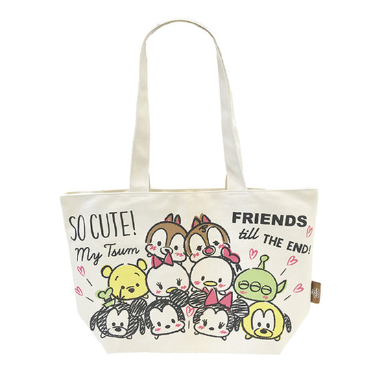 Disney TSUM TSUM Picnic Tote Bag 日本迪士尼角色郊遊購物環保袋 | 米奇米尼、鋼牙大鼻、高飛布魯托 UP-NEXT HK