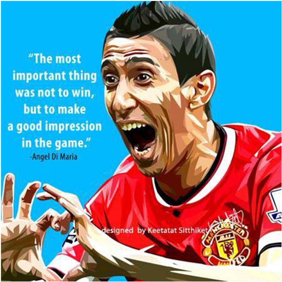 Drawing (Angel Di Maria)_Art_Arteria - Up-Next