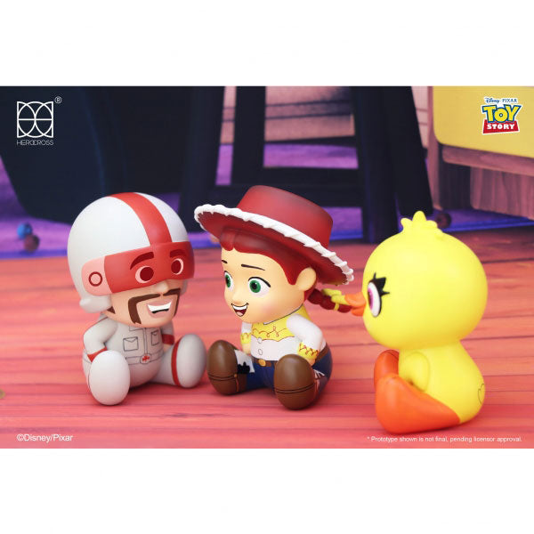 Duke Caboom Jessie ducky Toy Story 4 Mini Figure Disney Sitting Figure Herocross Collectibles