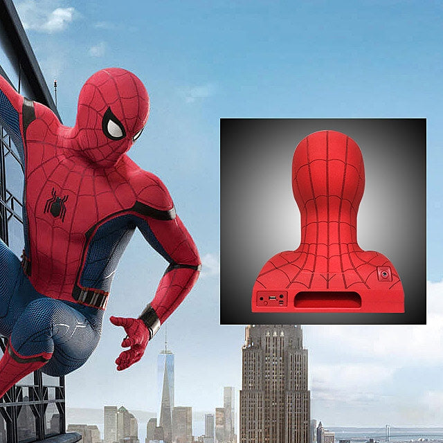 Marvel Spiderman 1:1 Bluetooth Smartphone Laptop Speaker with 3.5 Audio In_Gadgets_i-Smart - Up-Next