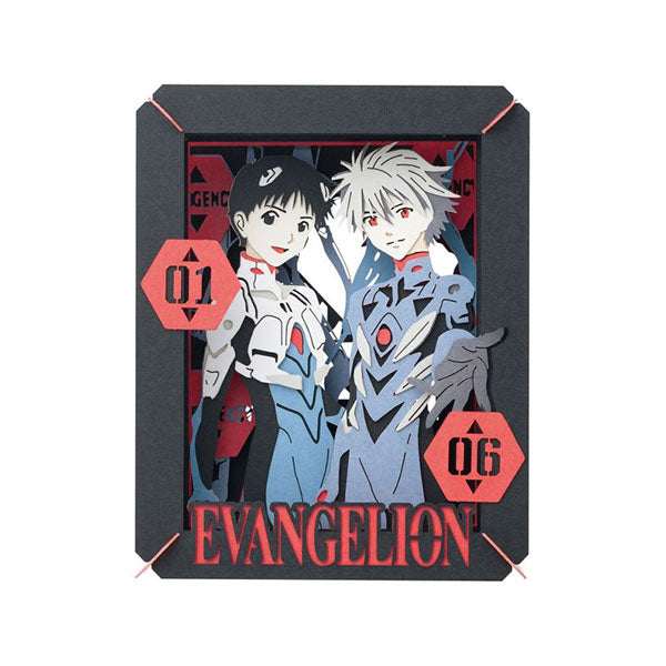 Evangelion Shinji & Kaworu Paper Theater ENsky Japan 3D Puzzle Assemble