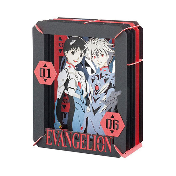 Evangelion Shinji & Kaworu Paper Theater PT-154 DIY 3D Puzzle Neon Genesis Display Collectible
