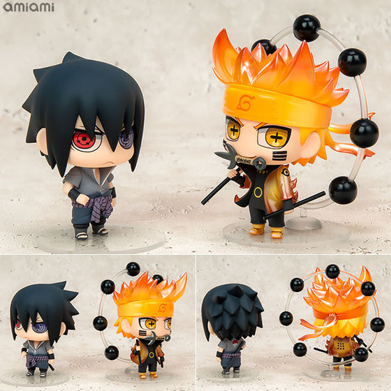 Naruto Shippuden Uzumaki & Uchiha Sasuke Shinobu Megahouse Set Figures