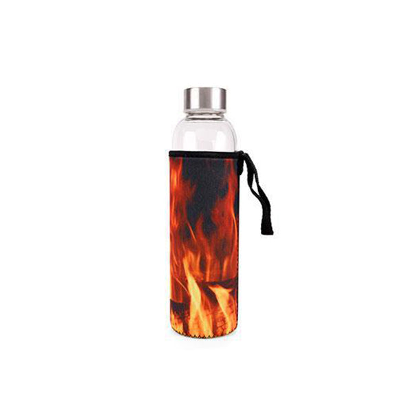 Style Glass-Bottle with Sleeve_Accessories_Kikkerland - Up-Next