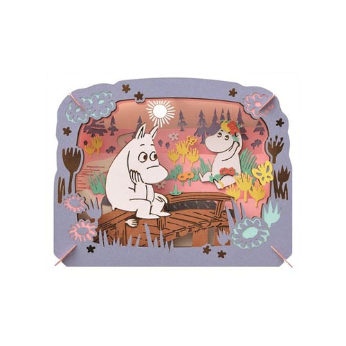 Paper Theater - Moomin PT-082 Moomin on the Bridge | Ensky| Up-Next HK