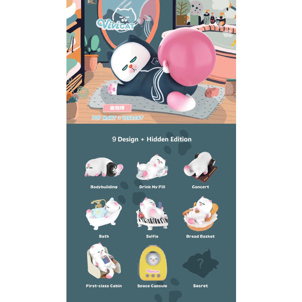 Pop Mart - Vivicat 3.0 Series Mini Figure