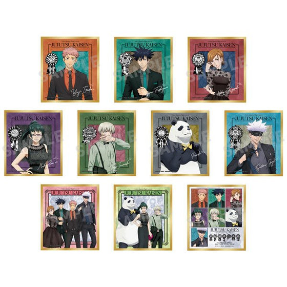Jujutsu Kaisen - Trading Mini Illustration Board Party Ver. Box (set of 10)
