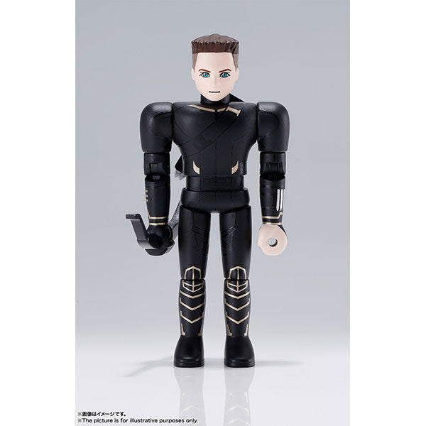 Hawkeye CHOGOKIN HEROS Marvel Avengers Endgame diecast Action Figure Stand Bandai Collectibles
