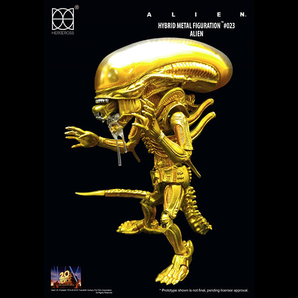 Herocross Alien vs Predator The Alien Action Figure metal joint adjustable posture