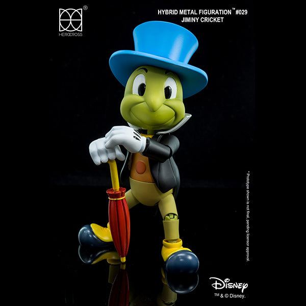 Herocross-Disney-HMF#029-Pinocchio-Jiminy-Cricket-Action-Figure-Closed-Umbrella-Stand-Adjustable-posture