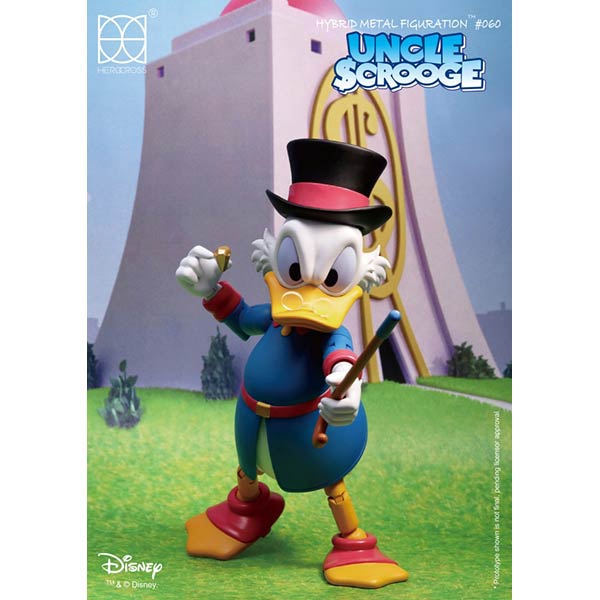 HMF#060 Scrooge McDuck 迪士尼卡通精品史高治叔叔公仔模型 UP-NEXT HK