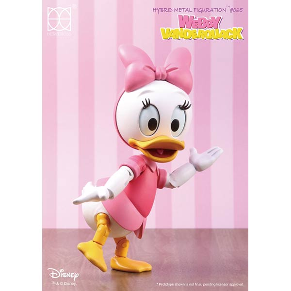 Herocross HMF#065 Disney Webby Duck Vanderquack Figure | TOY | UP-Next HK