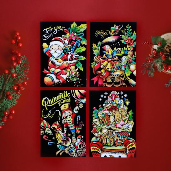 Scratch Christmas Postcard - Cake (new)_Art, Fun :)_LAGO - Up-Next